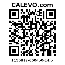 Calevo.com Preisschild 1130812-000450-14.5