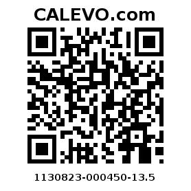 Calevo.com Preisschild 1130823-000450-13.5