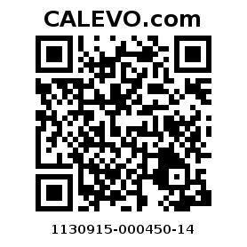 Calevo.com Preisschild 1130915-000450-14