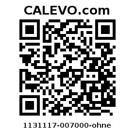 Calevo.com Preisschild 1131117-007000-ohne