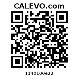 Calevo.com Preisschild 1140100e22