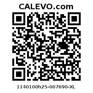 Calevo.com Preisschild 1140100h25-007690-XL