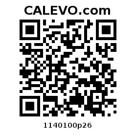 Calevo.com Preisschild 1140100p26