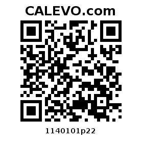 Calevo.com pricetag 1140101p22
