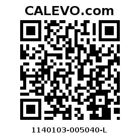 Calevo.com pricetag 1140103-005040-L