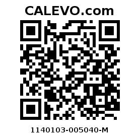 Calevo.com pricetag 1140103-005040-M