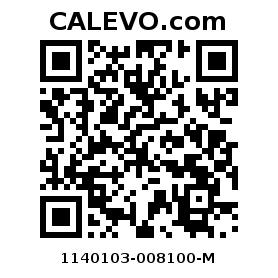 Calevo.com pricetag 1140103-008100-M