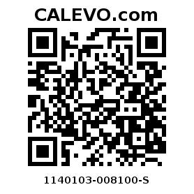 Calevo.com pricetag 1140103-008100-S