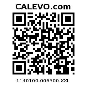 Calevo.com pricetag 1140104-006500-XXL