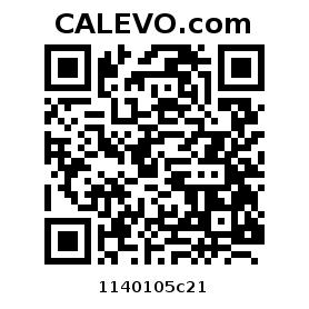 Calevo.com Preisschild 1140105c21