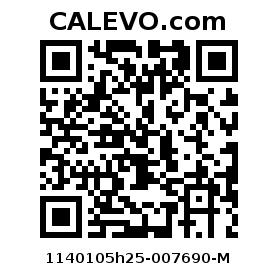 Calevo.com Preisschild 1140105h25-007690-M