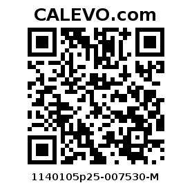 Calevo.com Preisschild 1140105p25-007530-M