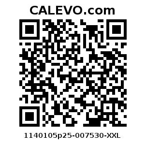 Calevo.com Preisschild 1140105p25-007530-XXL