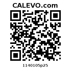 Calevo.com pricetag 1140105p25