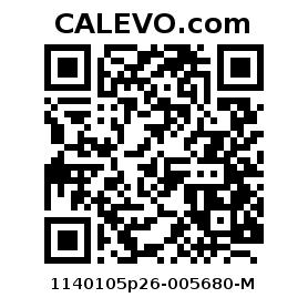 Calevo.com Preisschild 1140105p26-005680-M