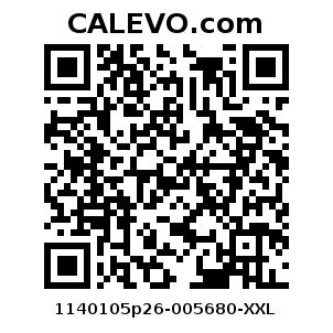 Calevo.com Preisschild 1140105p26-005680-XXL
