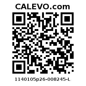 Calevo.com Preisschild 1140105p26-008245-L