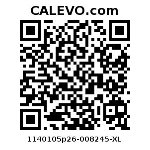 Calevo.com Preisschild 1140105p26-008245-XL