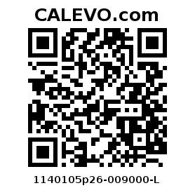 Calevo.com Preisschild 1140105p26-009000-L