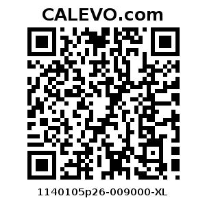 Calevo.com Preisschild 1140105p26-009000-XL