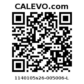 Calevo.com Preisschild 1140105s26-005006-L