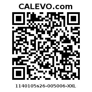 Calevo.com Preisschild 1140105s26-005006-XXL