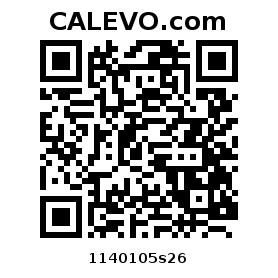 Calevo.com Preisschild 1140105s26