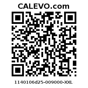 Calevo.com Preisschild 1140106d25-009000-XXL