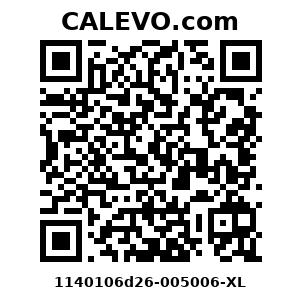 Calevo.com Preisschild 1140106d26-005006-XL