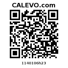 Calevo.com Preisschild 1140106h23