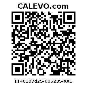 Calevo.com Preisschild 1140107d25-006235-XXL