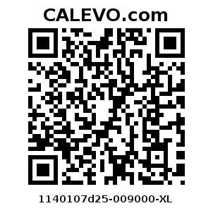 Calevo.com Preisschild 1140107d25-009000-XL