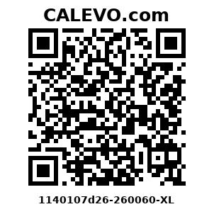 Calevo.com Preisschild 1140107d26-260060-XL