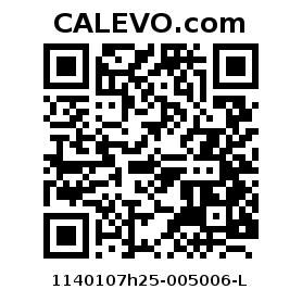 Calevo.com Preisschild 1140107h25-005006-L