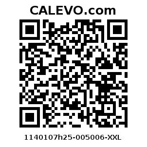 Calevo.com Preisschild 1140107h25-005006-XXL