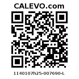 Calevo.com Preisschild 1140107h25-007690-L