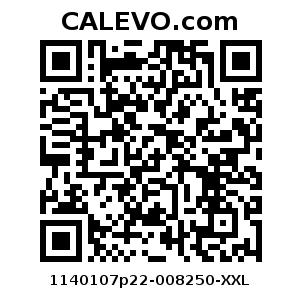 Calevo.com Preisschild 1140107p22-008250-XXL