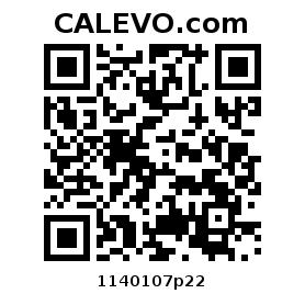 Calevo.com Preisschild 1140107p22