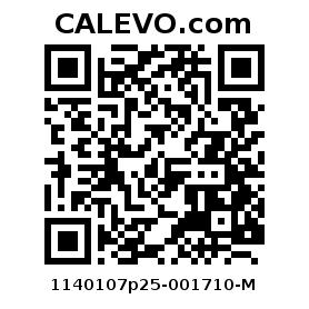 Calevo.com Preisschild 1140107p25-001710-M