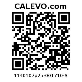 Calevo.com Preisschild 1140107p25-001710-S