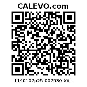 Calevo.com Preisschild 1140107p25-007530-XXL