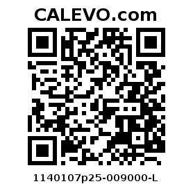 Calevo.com Preisschild 1140107p25-009000-L