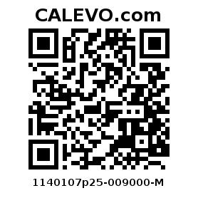 Calevo.com Preisschild 1140107p25-009000-M
