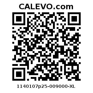 Calevo.com Preisschild 1140107p25-009000-XL