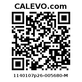 Calevo.com Preisschild 1140107p26-005680-M