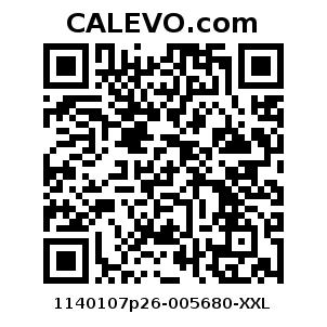 Calevo.com Preisschild 1140107p26-005680-XXL