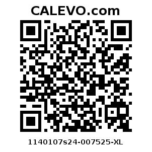 Calevo.com Preisschild 1140107s24-007525-XL