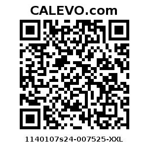 Calevo.com Preisschild 1140107s24-007525-XXL