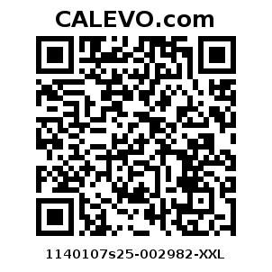 Calevo.com Preisschild 1140107s25-002982-XXL