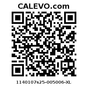 Calevo.com Preisschild 1140107s25-005006-XL